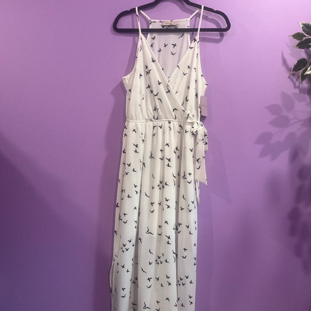 Dream of Me White and Black Dress